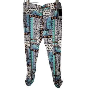 Michael Lauren- NWT- Geometric pattern joggers- size XS